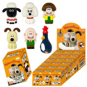 월레스와 그로밋 피규어 페이스 체인지 18개세트