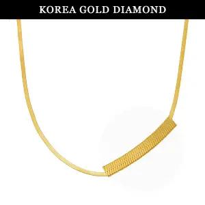 갤러리아 순금 목걸이 24K 금목걸이 스네이크 18.75g