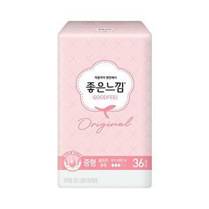 좋은느낌 오리지널 울트라슬림 중형, 36매, 1개