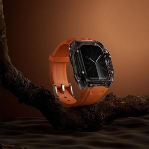 [모든지]갤럭시워치 7/8울트라 47mm 1 2세대 호환 익스트림 일체형 시계줄 스트랩 밴드 케이스