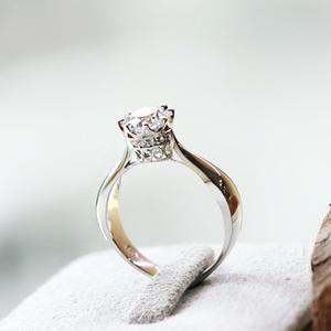 [하나다이아몬드]1캐럿 랩다이아몬드 프로포즈 반지 벨리타 HNLDR1C15