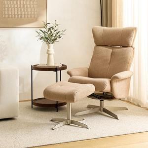 까사미아 우스터 패브릭 1인 리클라이너_로즈브라운