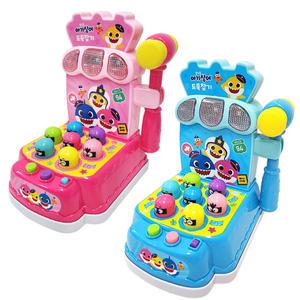 핑크퐁 아기상어 도둑잡기 게임 두더지잡기 효과음 음악 멜로디 장난감