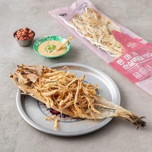 [푸딩팩토리] 한마리 순살먹태 110g 먹태 짝태 황태채 황태포 먹태구이 북어포 (면세)