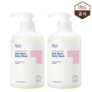 닥터지 배리어D 리치덤 바디 워시 400ml 2개