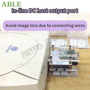 콘솔케이블 Dreamcast 게임 콘솔 고해상도 HDMI VGA BOX 저해상도 RGBS 출력 DC 인라인 출력 스위칭 신호