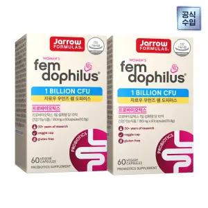 국내발송 자로우 펨 도피러스 60캡슐 2개 10억~100억 여성유산균