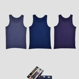 남성 자연 섬유 런닝 3매입/남성메리야스상의/런닝셔츠/남성속옷/남성런닝/남성난닝구