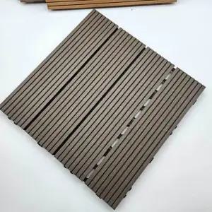 다크브라운 데크타일 조립식 데크 우드st 바닥재 데크타일 데크 조립식 바닥 바닥타일 베란다