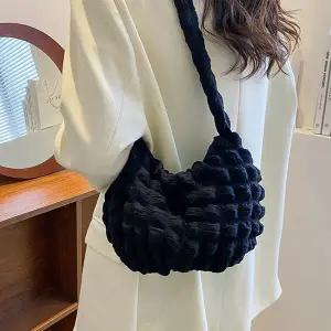 여성 미니 구름백 크로스백 예쁜 누빔 퀼팅 백 가방