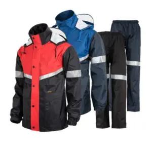 제비표우의 고급형 오토바이 라이더 배달 우의 우비 비옷 MC-2000N/상.하의세트