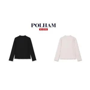 [롯데백화점]폴햄키즈 골지웨이브립 모크넥 긴팔티 PKF4TS2010