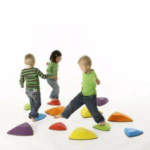 키드짐 징검다리건너기 균형감각발달 유아 어린이 학교체육