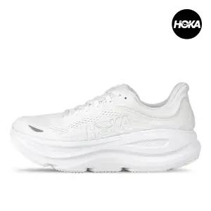 호카 본디 9 화이트 여성 러닝화 운동화 레귤러 1162012-WWH