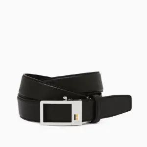 [NS홈쇼핑][헤지스ACC] HJBE6E700BK 블랙 음각로고 소가죽 벨트[35523864]
