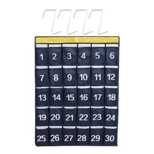 키밍 휴대폰 보관함 수거함 진열장 30칸 걸이형 정리 파우치 핸드폰가방