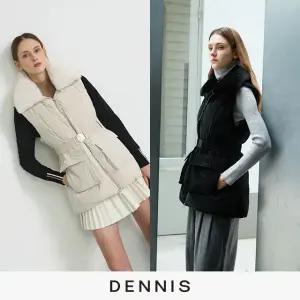 데니스골프 퍼카라 덕다운 베스트