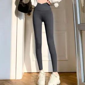 [아우트]힙업 무광 크로스밴딩레깅스 레깅스 9부