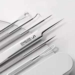 여드름 제거기 블랙헤드 압출 지방 입자 압출 8종세트