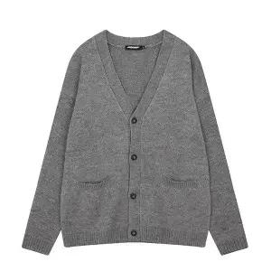 공용)  무지 가디건(오버핏)_AM4WSW846-MG