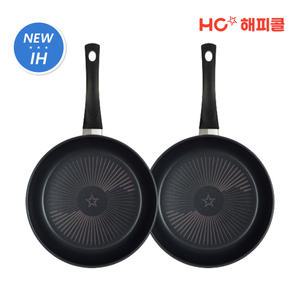 HC해피콜 NEW 컴포트 다이아몬드 IH 인덕션 후라이팬 2종 C세트 (28팬+28팬)
