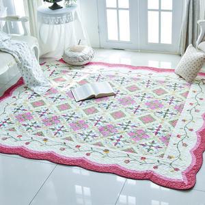 빈티지 순면 워싱 카페트 봄 간절기 카페트 러그