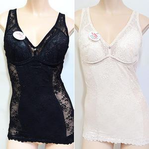 메이퀸 여성 5775 노와이어 레이스 란쥬쉐이퍼 바디쉐이퍼 치마올인원 보정속옷 바디슈트