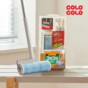 고로고로 마루용 롱 돌돌이 밀대 테이프 클리너 본체 세트