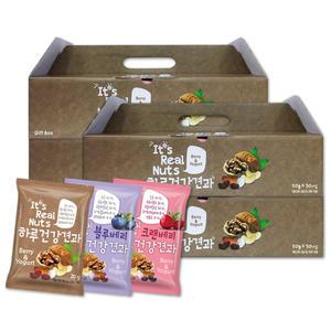 [리얼넛츠]하루건강견과 요거트 혼합 4박스(총 120봉)