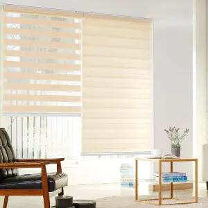 [쏘윈텍스] 맞춤제작 콤비블라인드 롤스크린 암막 커튼 거실창문 베란다 사무실