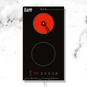 2구인덕션하이라이트 하이브리드레인지 전기쿡탑 가정용 전기레인지 매립용 인덕션전기렌지