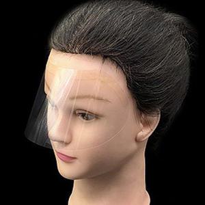 일회용 얼굴 가리개 페이스 필름 쉴드 50개 실드 미용실 마스크 피부 미용 재료 눈 샴푸 가드 관리실 커버