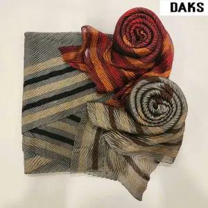 [대구백화점] [닥스스카프]수입 폴리 플리츠 롱 스카프(FKU251)