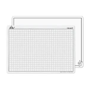 [아이스크림몰]NEW 썼다 지우는 격자형 화이트보드판 (32x23cm) 수업 활동 교구 미니 칠판