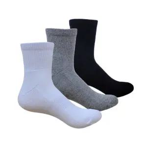 국산(GS) 남성 여성 스포츠  중단목  (6켤레)  배드민턴 축구  남자 여자  학생  이중바닥 파일 운동 두꺼운 양말