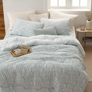 [에어룸] 헤이즈 자가발열 고밀도 밍크극세사 이불패드세트 SS