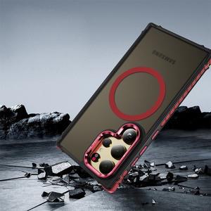 [테일즈몰]갤럭시A34 5G 케이스/A346 렌즈링 레인보우 맥세이프 케이스