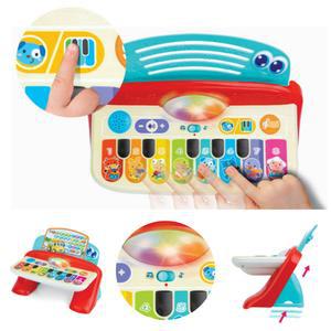 윈펀 리틀밴드 멜로디 터치 피아노 악기놀이 건반연주 악보 음계학습 테이블형 청각자극 유아