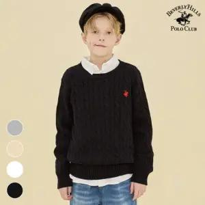 [폴로클럽/GS특가] 라운드케이블니트