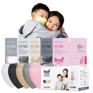 KF94마스크 50매 2D새부리형 비말차단 굿매너컬러 중형 대형 중형마스크