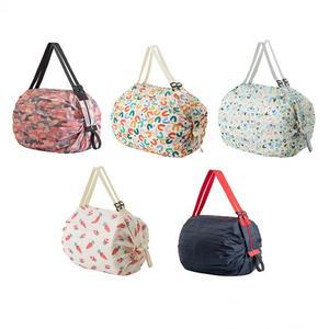 방수 접이식 폴딩 가방 캠핑 장바구니 여행 대용량 에코백 아코디언 백팩 시장