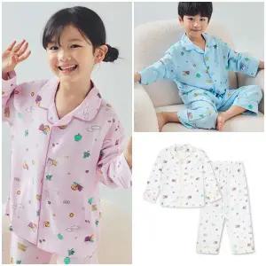 [대구백화점] [탑텐키즈] 카카오프렌즈 레이온 9부 파자마(MKF5UI3811)