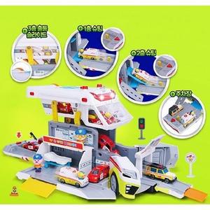 [제이커머스]뽀로로 변신 구급차 구급본부 트랜스폼 슈팅놀이 아이구급차장난감 엠뷸런스장난감 구급차장난