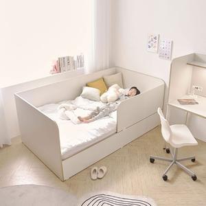 [텐스페이스]도담 키즈 안전가드 데이베드 침대 SS (본넬매트포함) DO5117R(착불)