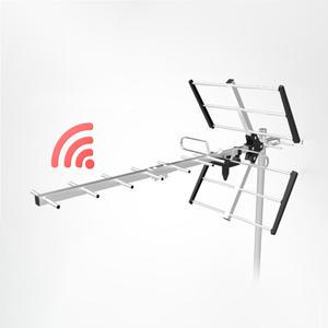 실외형 야기 DTV안테나 UHD 디지털 티비 지상파 수신기 디지탈 공중파 티브이 단기방송 외부 케이블 가정용