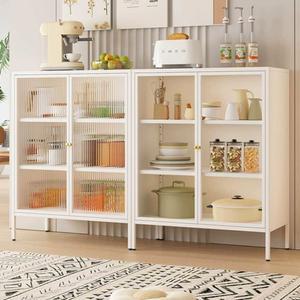 부엌하부장 접시 그릇장 이중 도어 가로700 주방보조수납장