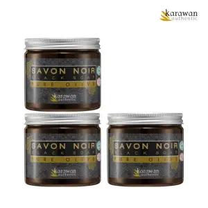 카라완 직수입 어센틱 사봉 느와르 블랙솝 200g 3개 (사용기한 2026년 4월)