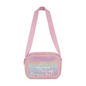 NB 뉴발란스 키즈 글리터 여아 크로스백 여행 데일리 보조 가방 핑크 NK8ADS308G-25