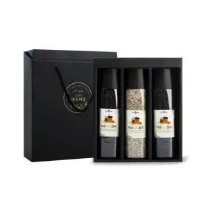 국산 건강 블랙곡물 선물세트 혼합잡곡 찰흑미 흑보리 서리태 명절 답례품 선물 세트