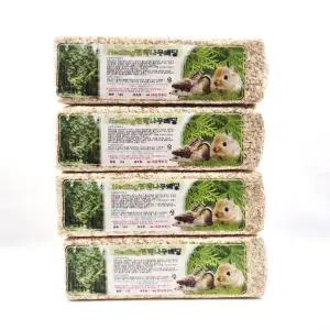 [애니몰파크]힐링 편백나무 베딩 15L 4개 햄스터 토끼 소동물 톱밥